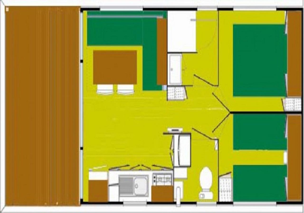 Hotel Camping La Chesnays Vendays-Montalivet Zewnętrze zdjęcie